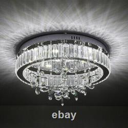 LED Crystal Ceiling Light Modern Minimalist Lamp Living Room Bedroom Lights