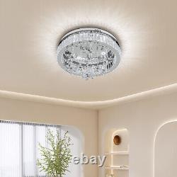 LED Crystal Ceiling Light Modern Minimalist Lamp Living Room Bedroom Lights