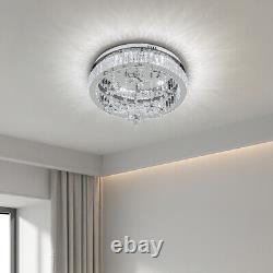 LED Crystal Ceiling Light Modern Minimalist Lamp Living Room Bedroom Lights