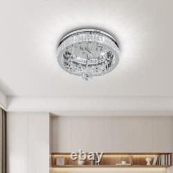 LED Crystal Ceiling Light Modern Minimalist Lamp Living Room Bedroom Lights