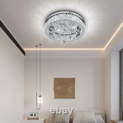 LED Crystal Ceiling Light Modern Minimalist Lamp Living Room Bedroom Lights