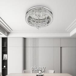LED Crystal Ceiling Light Modern Minimalist Lamp Living Room Bedroom Lights