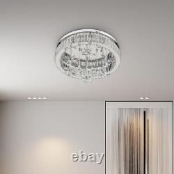 LED Crystal Ceiling Light Modern Minimalist Lamp Living Room Bedroom Lights