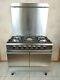 Lacanche 100 Cm Dual Fuel Range Cooker In Stainless Steel & Splashback. Ref-a24