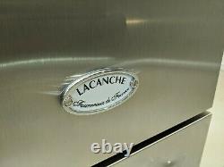 Lacanche Bussy 90cm Dual Fuel In Stainless Steel & Chrome Range Cooker A493