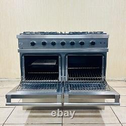 Lacanche WESTAHl 100 Stainless Still & Chrome Dual Fuel Range Cooker