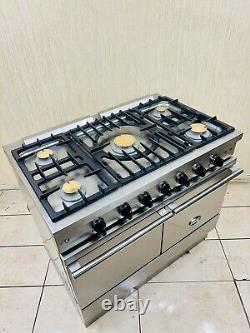 Lacanche WESTAHl 100 Stainless Still & Chrome Dual Fuel Range Cooker