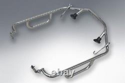 Lambretta series 3 LI TV SX GP Stainless Steel No Drill Front Crashbars