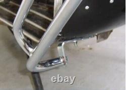 Lambretta series 3 LI TV SX GP Stainless Steel No Drill Front Crashbars