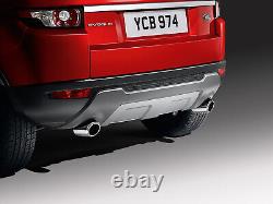 Land Rover Genuine Tailpipe Exhaust Finisher Kit Polished Stainless Steel Pair