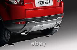 Land Rover Genuine Tailpipe Exhaust Finisher Kit Polished Stainless Steel Pair
