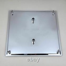 Large 4 2 People 24 Stainless Steel Square Rainfall Shower Head Ceiling Mount-K