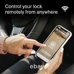 Level Lock Connect WiFi Smart Lock & Keypad for Keyless Entry Satin Chrome