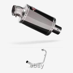 Lextek OP15 Dark Stainless Exhaust System Lexmoto / Romet ZSX-R/F Z-One S/T 125