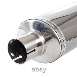 Lextek OP15 Dark Stainless Exhaust System Lexmoto / Romet ZSX-R/F Z-One S/T 125
