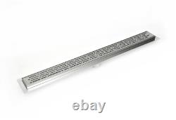 Linear Shower Drain 16 Inch With Hair Trap (7 Styles)