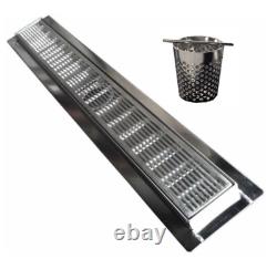 Linear Shower Drain 24 Inch With Hair Trap (7 Styles)