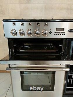 Lpg Rangemaster 90cm Range Cooker In Stainless Steel. Ref-f182