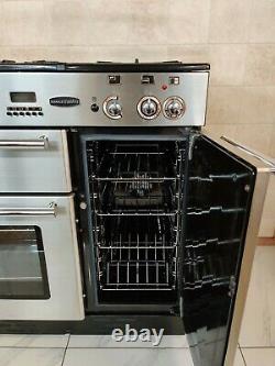 Lpg Rangemaster 90cm Range Cooker In Stainless Steel. Ref-f182