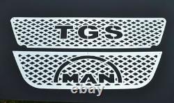 MAN TGS Chrome Front Grille 6Pieces Stainless Steel