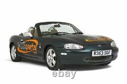 MX5 Chrome Stainless Style Roll Bar V Shape Mazda MX-5 Mk1 Mk2 NA NB 19892005