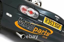 MX5 Chrome Stainless Style Roll Bar V Shape Mazda MX-5 Mk1 Mk2 NA NB 19892005