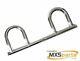 Mx5 Chrome U Shape Tt Style Stainless Steel Style Roll Bar Hoops Mk1 Mk2 198905