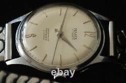 Majex Parashock Vitaflex Watch 17 Jewels Cream And Chrome Dial A Vintage Classic