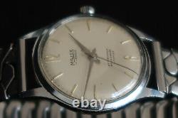 Majex Parashock Vitaflex Watch 17 Jewels Cream And Chrome Dial A Vintage Classic