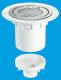 Mcalpine Shower Trap Gully For Sheet Floors 110mm & 2'' Outlet Tsg2ss-sl-sc