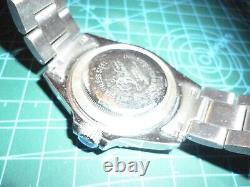 Men's Belmar Geneve Submariner Divers Style Stainless Steel Quartz Watch