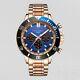 Men's Limited Edition Swan Edgar Gold/blue Watch Swan & Edgar