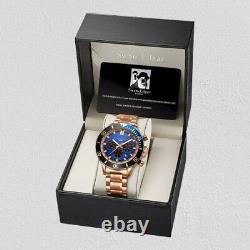 Men's Limited Edition Swan Edgar Gold/Blue Watch Swan & Edgar