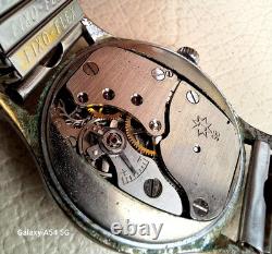 Men's Vintage Junghans Military Style German Watch Good Condition 1951