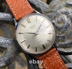 Mens Vintage Croff 17 jewels swiss Watch 1960's