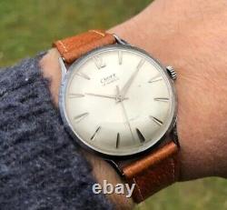 Mens Vintage Croff 17 jewels swiss Watch 1960's