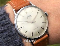 Mens Vintage Croff 17 jewels swiss Watch 1960's