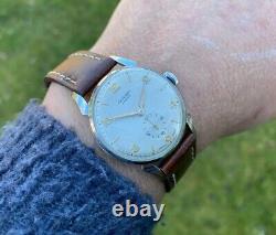 Mens Vintage Jw Benson 15 Jewels Watch 1950's