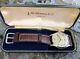 Mens Vintage Jw Benson Tropical Dial Watch Dated 1954