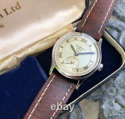 Mens Vintage Jw Benson tropical dial Watch dated 1954