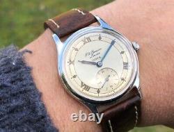 Mens Vintage Jw Benson tropical dial Watch dated 1954