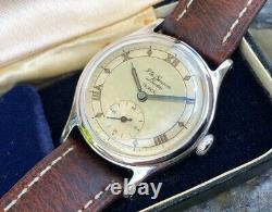 Mens Vintage Jw Benson tropical dial Watch dated 1954