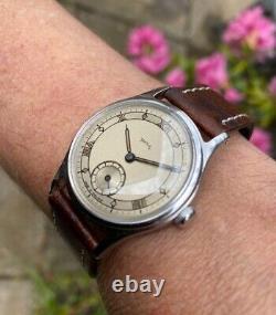 Mens Vintage Smiths A405 watch dennison case c. 1949