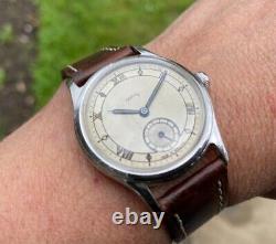 Mens Vintage Smiths A405 watch dennison case c. 1949