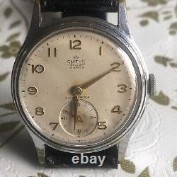 Mens Vintage Smiths Deluxe Everest Exhibition Watch Dated 1957