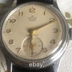 Mens Vintage Smiths Deluxe Everest Exhibition Watch Dated 1957