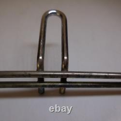 Metal Stainless Steel Square Art Deco Table Gray Chrome