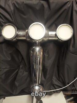 Micro Matic BRIG-C-3 Brigitte Chrome Glycol Cooled 3 Tap Tower