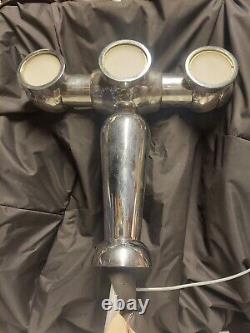 Micro Matic BRIG-C-3 Brigitte Chrome Glycol Cooled 3 Tap Tower