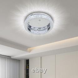 Modern 30W LED Crystal Ceiling Light Crystal Chandelier Lamp Kitchen Living Room